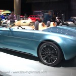 Rear quarter of the MINI Superlegerra Vision Concept at the 2014 LA Auto Show