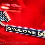 1966 Mercury Comet Cyclone GT badge